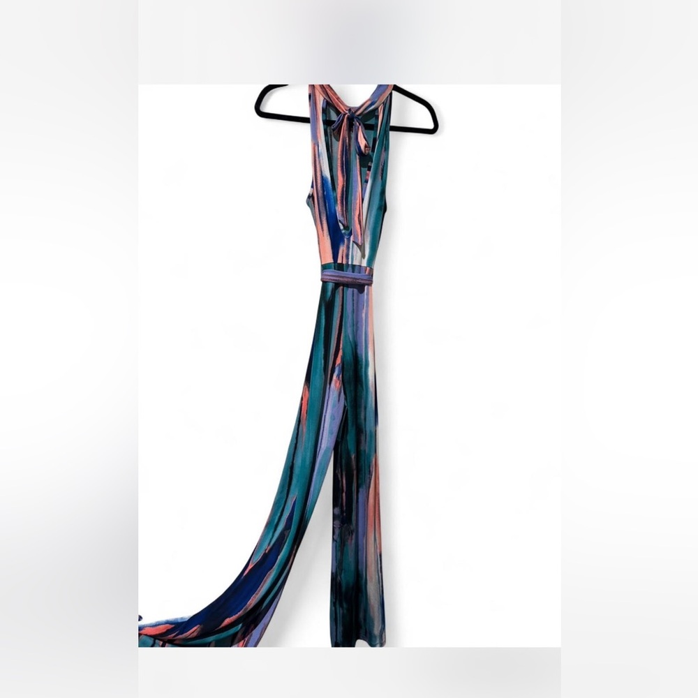 Fashion Nova Vibrant Tie-Dye Dress